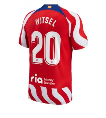 Atletico Madrid Axel Witsel #20 Hjemmedrakt 2022-23 Kortermet
